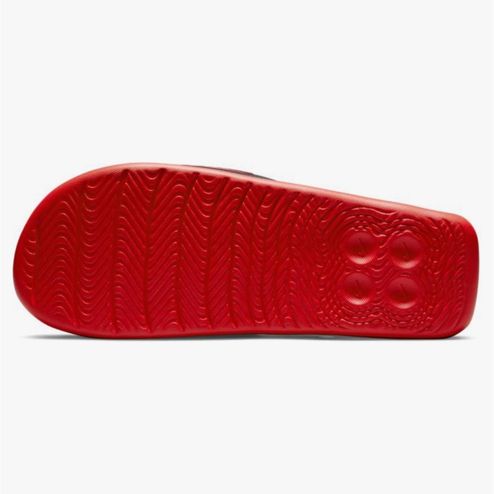 NIKE 👟 LIKE NEW AIR MAX CIRRO RED/BLACK VEGAN SYNTHETIC SANDAL SLIDES Men’s 13 - Picture 9 of 13